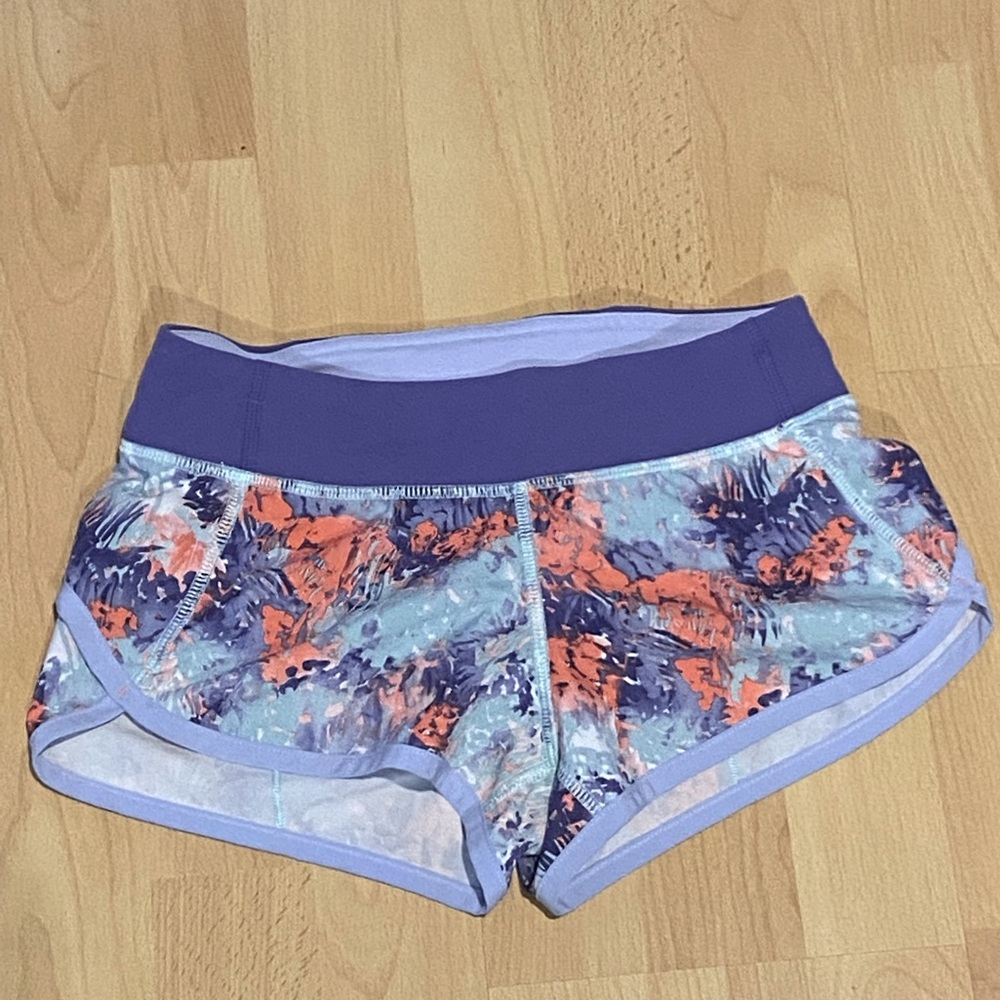 Ivivva By Lululemon Girls Size 8 Y Speedy Shorts
